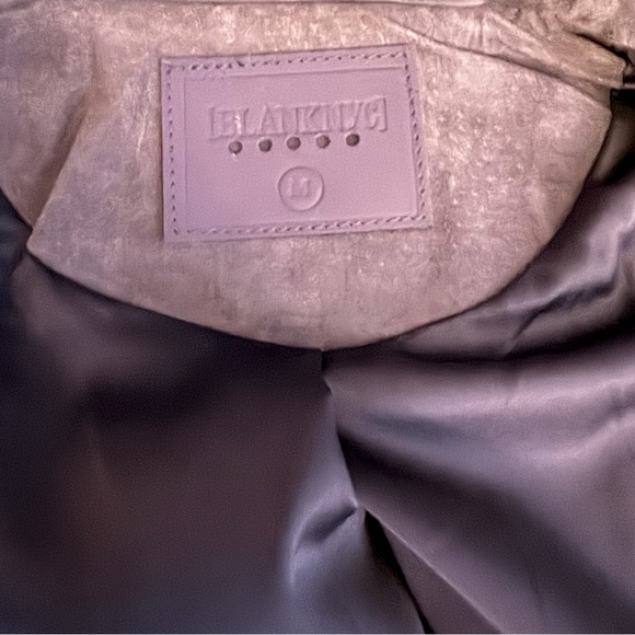 Lavender suede women’s zip up jacket. - Picture 4 of 4